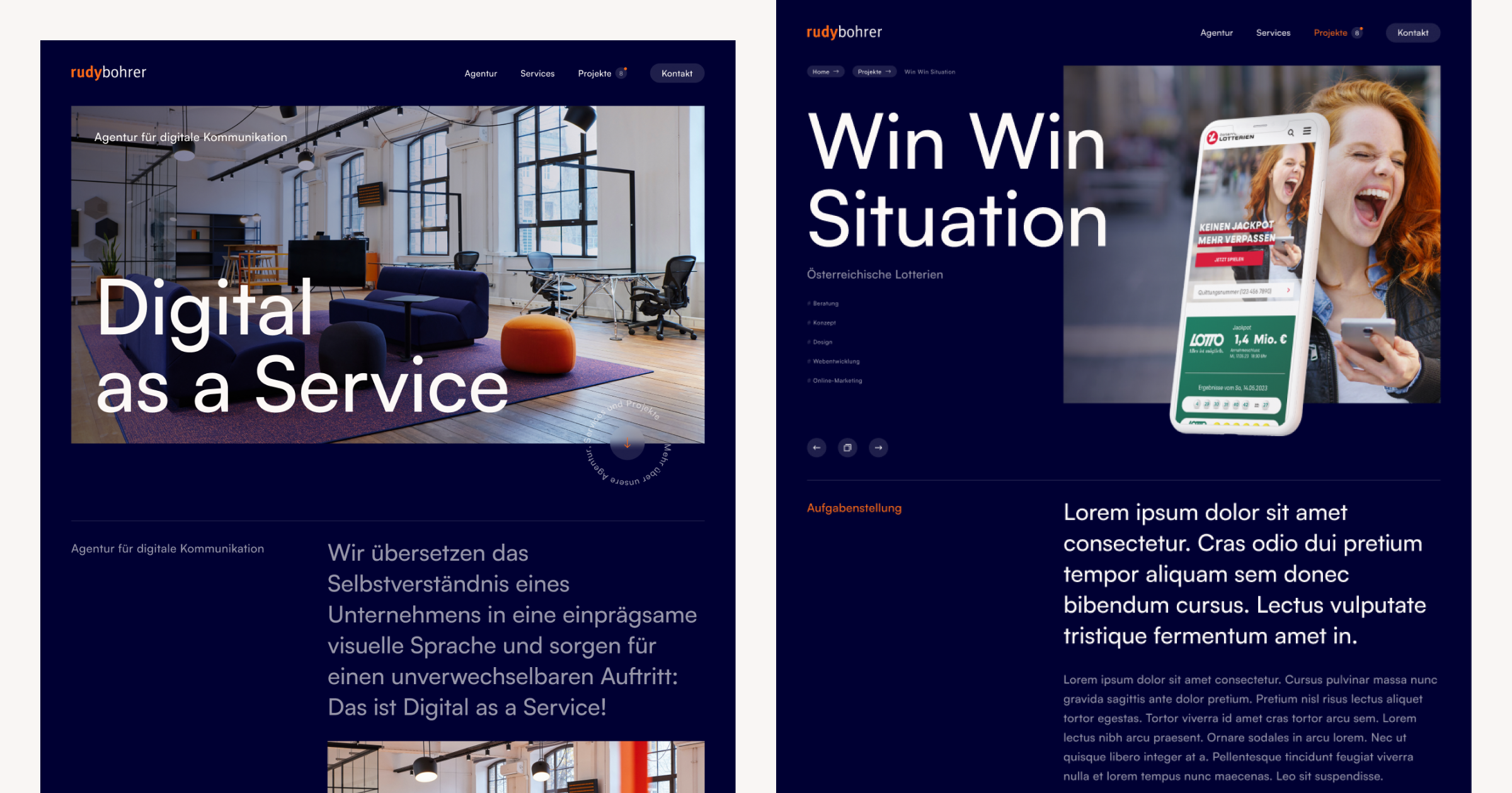 Rudy Bohrer Website
